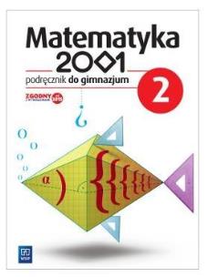 Okładka książki Matematyka GIM 2001 2 Podr. w.2016 WSiP