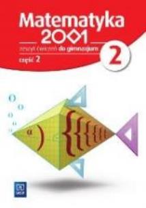 Okładka książki Matematyka GIM 2001 2/2 ćw. w.2016 WSiP