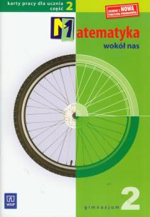 Okładka książki Matematyka wokół nas 2 Karty pracy dla ucznia część 2