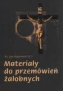 Okładka książki Materiały do przemówień żałobnych