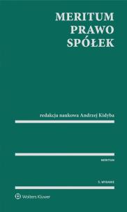 Okładka książki MERITUM Prawo spółek