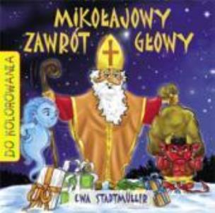 Okładka książki Mikołajowy zawrót głowy kolorowanka