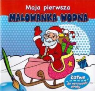 Okładka książki Moja pierwsza Malowanka wodna (Mikołaj)