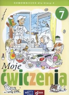 Okładka książki Moje ćwiczenia 2 Domowniczek Część 7