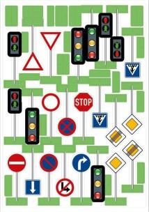 Opakowanie MultiGO Znaki drogowe 23 szt.
