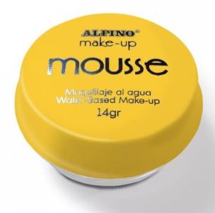 Opakowanie Mus do makijażu 14g żółty ALPINO