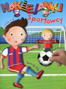 Okładka książki Najklejanki Sportowcy
