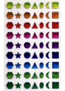 Opakowanie Naklejki 3D Kształty MAILDOR