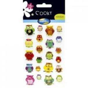 Opakowanie Naklejki 3D Sowy MAILDOR