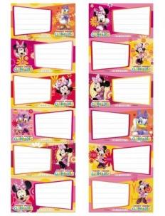 Opakowanie Naklejki na zeszyt Minnie 25szt