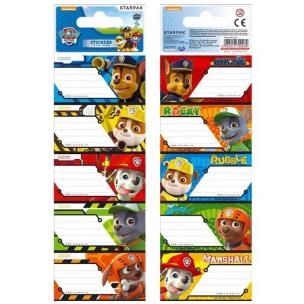 Opakowanie Naklejki na zeszyt Psi Patrol