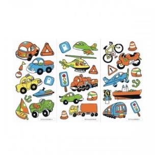 Opakowanie Naklejki Sticker BOO silver autka