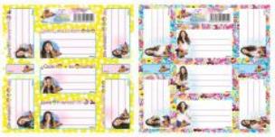 Opakowanie Nalepki na zeszyty Soy Luna Mix (50szt) DERFORM