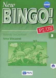 Okładka książki New Bingo! 3 Plus Nowa edycja Materiały ćwiczeniowe z płytą CD