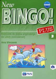 Okładka książki New Bingo! 3 Plus Nowa edycja Podręcznik + 2CD