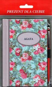 Opakowanie Notes Imienny Agata