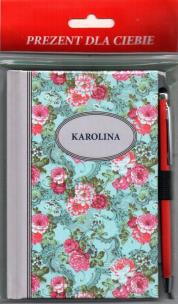 Opakowanie Notes Imienny Karolina