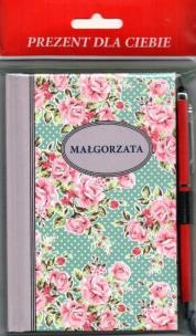 Opakowanie Notes imienny Małgorzata