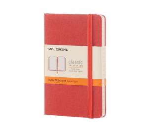 Opakowanie Notes Moleskine Classic P w linie koral oranż