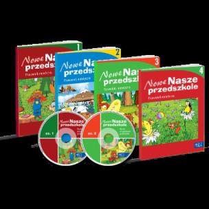 Okładka książki Nowe Nasze przedszkole. Pakiet metodyczny w.2012