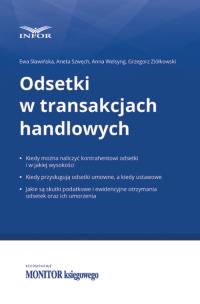 Okładka książki Odsetki w transakcjach handlowych