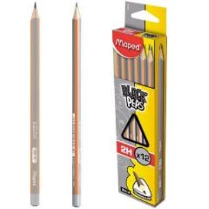 Opakowanie Ołówek Blackpeps 2H (12szt) MAPED