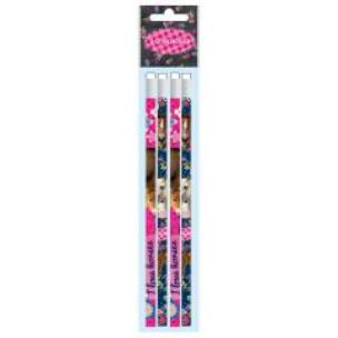 Opakowanie Ołówek z gumką Konie 11 (4szt) DEFORM