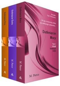 Okładka książki Pakiet 3 tomów Dotknięcie Nocy Dotknięcie Świtu Dotknięcie Dnia