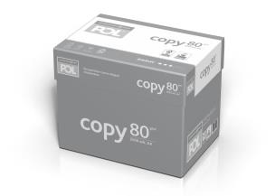 Opakowanie Papier ksero Polcopy Karton 5x500 A4/80g