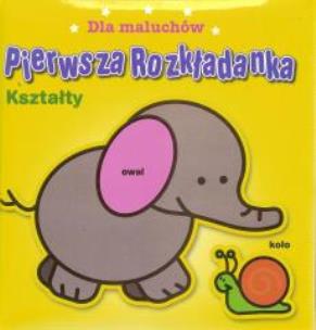Okładka książki Pierwsza rozkładanka - Kształty
