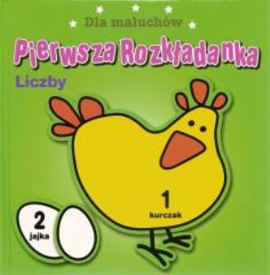 Okładka książki Pierwsza rozkładanka - Liczby