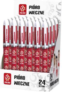 Opakowanie Pióro wieczne PZPN (24szt) ASTRA
