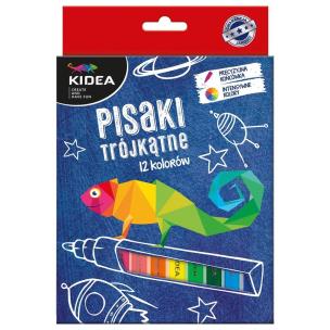 Opakowanie Pisaki trójkątne 12 szt. DERFORM