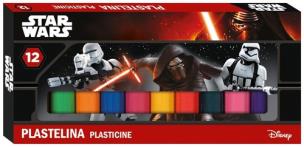 Opakowanie Plastelina 12 kolorów Star Wars epizod VII