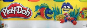 Opakowanie Play-Doh Ciastolina tuba 4-pak mix kolorów