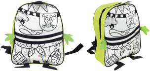 Opakowanie Plecak do malowania Zwierzak Kolory + Pisaki