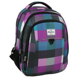 Opakowanie Plecak młodzieżowy 17 D 31 pastelowa krata