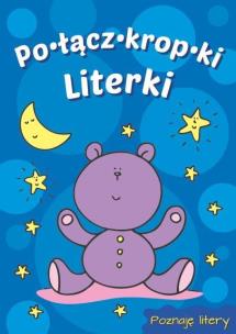 Okładka książki Połącz kropki - Literki (miś)