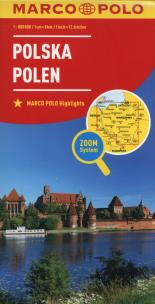 Okładka książki Polska Polen 1:800 000 Marco Polo Zoom