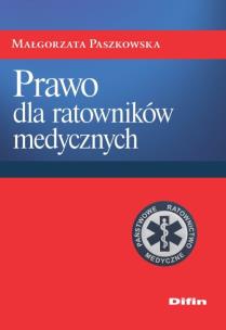 Okładka książki Prawo dla ratowników medycznych