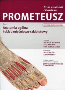 Okładka książki Prometeusz Atlas anatomii człowieka Tom 1