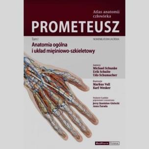 Okładka książki Prometeusz Atlas anatomii człowieka Tom 1