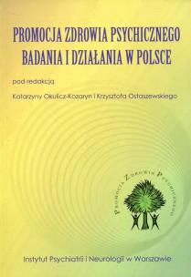 Opakowanie Promocja zdrowia psychicznego Badania i działania w Polsce