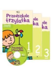 Okładka książki Przedszkole trzylatka. Komplet przewodników MAC