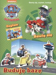 Okładka książki Psi Patrol Bawię się, czytam... Buduję bazę