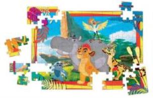 Okładka książki Puzzle 100 Maxi Kól Lew - Lwia Straż