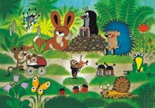 Opakowanie Puzzle 100 XL Krecik - Koncert DINO