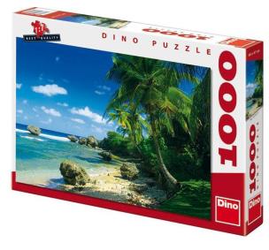 Opakowanie Puzzle 1000 Palmy na plaży DINO