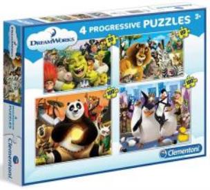 Opakowanie Puzzle 20+60+100+180 DreamWorks