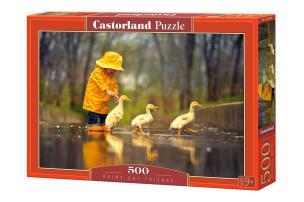Opakowanie Puzzle 500 Rainy Day Friends CASTOR